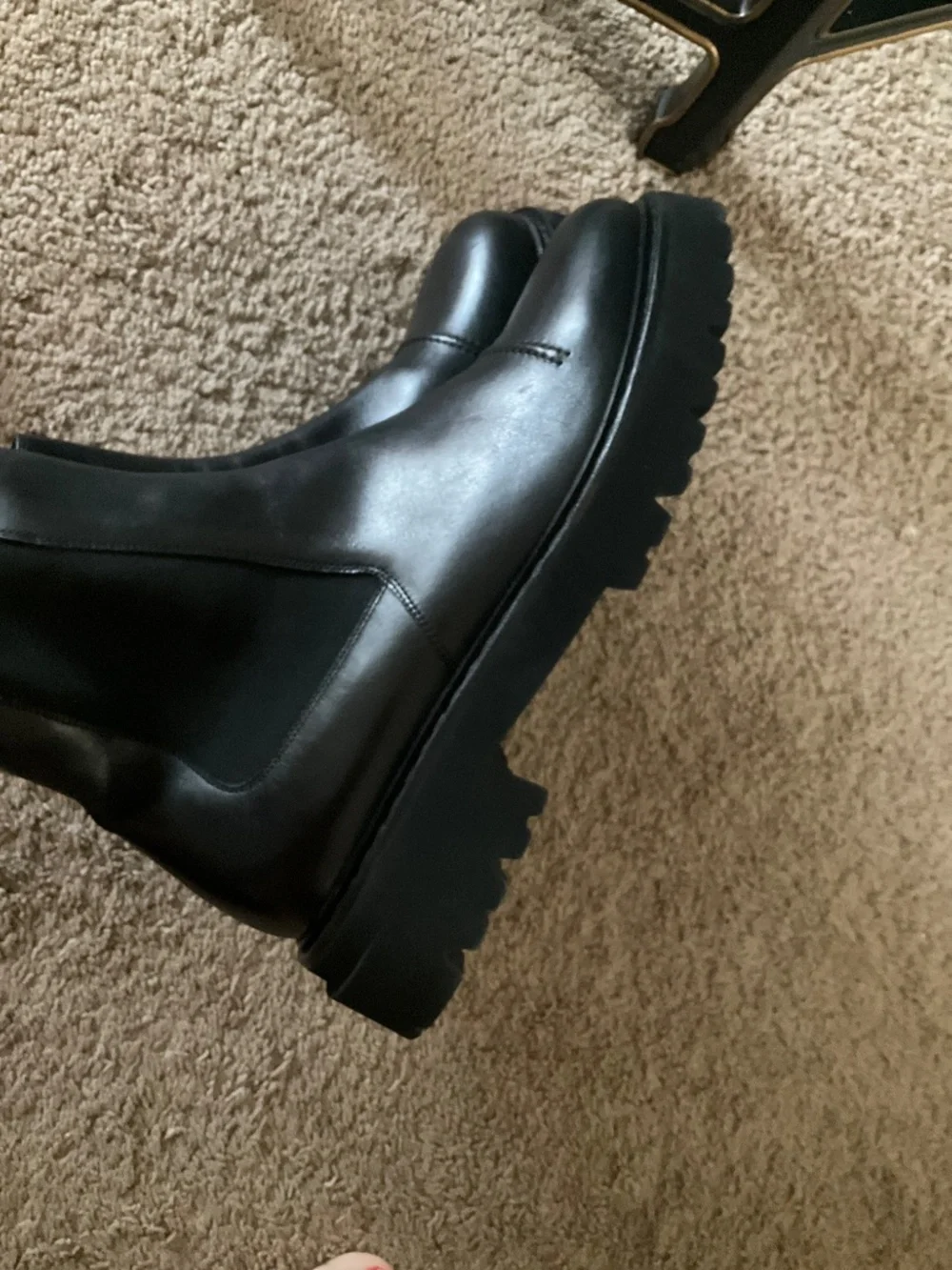 Salvatore Ferragamo - George 2 Embellished Leather Chelsea Boots - Black